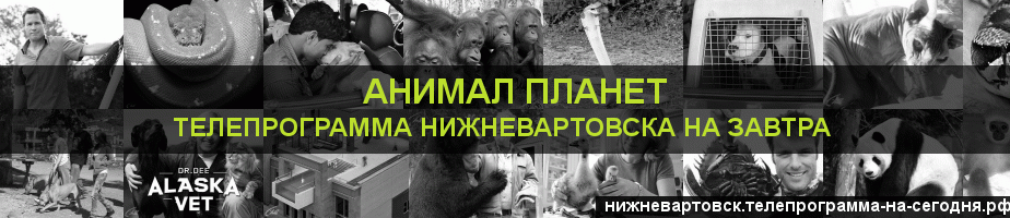 Телепрограмма на завтра канала Анимал Планет, Нижневартовск