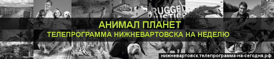 Телепрограмма на неделю канала Анимал Планет, Нижневартовск